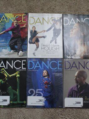 DANCE MAGAZINE Lot Of 6 May 2025 to Apr 2026 Issues For Dance Enthusiasts